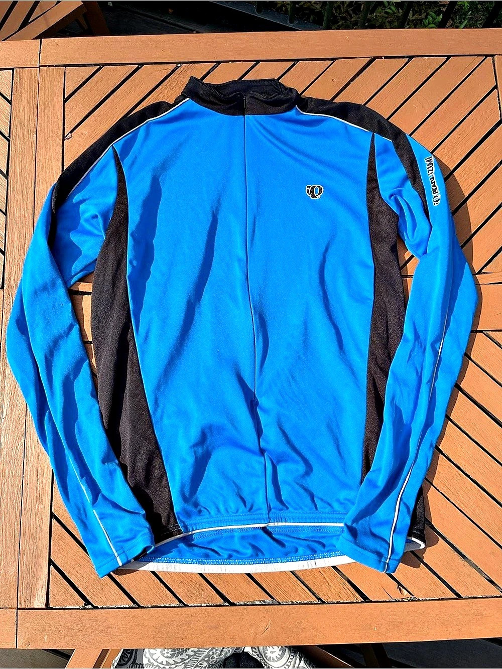 Pearl Izumi Blue long sleeve Cycling Jersey